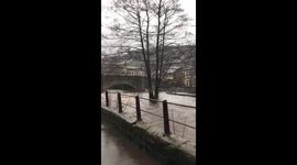 Flooding of Hebden Bridge