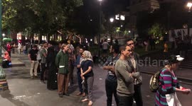 Long queues to sign tribute book at Melbourne's vigil for Christchurch victims