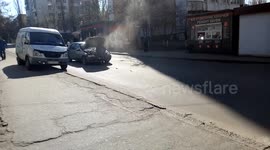 Car accident overheating