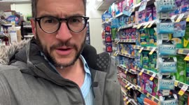 YouTuber Dad shops for diapers