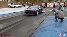 Ford Mustang Drag Racing