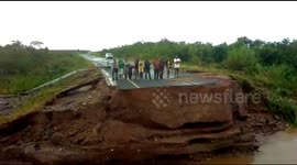MOZAMBIQUE CYCLONE: Residents cut off in rural areas