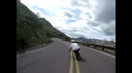 Skateboarders Almost Hit Car