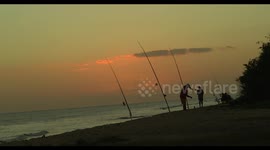 Kendama on Beach