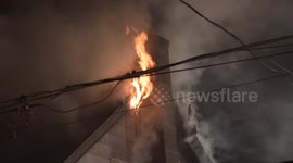 Arson 3rd alarm House fire, Coal Township, Pa