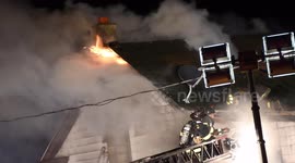 3rd alarm House Fire, Coal township, Pa -
