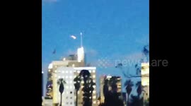 Nearly everyone thought this Red Bull wingsuit stunt over LA night sky was a meteor