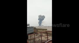 Major explosion at chemical factory in China's Jiangsu