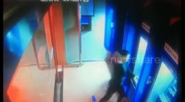 Angry man smashes ATM machines with brick after having argument with wife