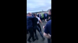 Haydock racecourse fight
