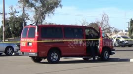 Police officer struck while investigating an accident in Phoenix
