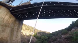 Down a DAM with an INFLATABLE BOAT