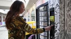 Entrepreneur has created Britain's first vegan vending machine