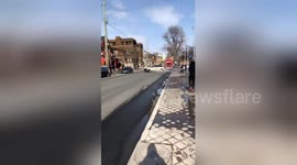 Newsflare Edit - Man drives stolen car erracticly through downtown Ottawa.