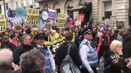 Anti brexit march gets underway