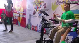 Children with Down Syndrome become rockstar musicians in Indonesia