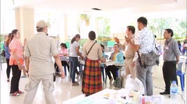 Voters head to the polls in Thailand