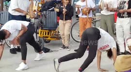 The art of Capoeira at venice beah