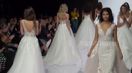 Morilee Madeline Gardner Catwalk at White Gallery Bridal show, London
