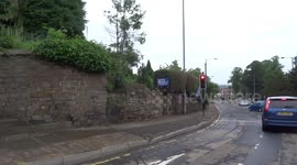 BREXIT - EU Referrendum - Walking Past Two REMAIN Street Placard Signs