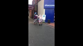 Dancing grannies