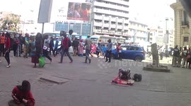 Kenyan girl wows crowd with her incredible contortion skills