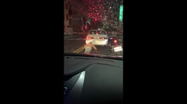 Motorcyclist Does PUSH-UPS Waiting At Traffic Lights