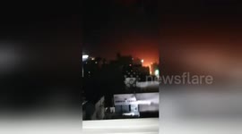 Israel strikes Gaza after rare rocket attack near Tel Aviv