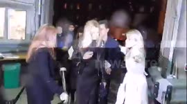 Kate Moss attends John Galliano show in London