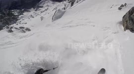 Season-ending accident on the Mont Blanc