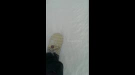 Wiping out at Big Bear