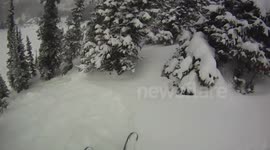 Avalanche in Black Iron Bowl