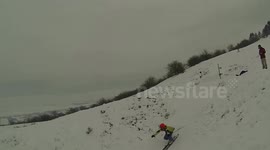 Fail! always wear a helmet