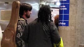 Famous Columbia  Singer Juanes at lax