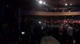 Diana Ross arrives to perform at her birthday concert