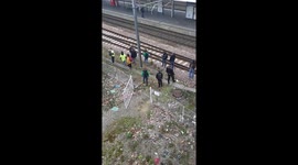 Protesters in Angers block train tracks ahead of Macron visit