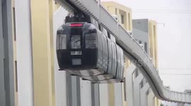 China unveils new transparent design for driver-less suspended ‘sky train’