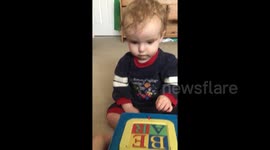 Jack in the box baby surprise