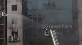 Deadly Fire dead 25 in Dhaka, Bangladesh