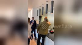 Democratic Football Lads Alliance enter Guardian's London HQ