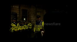 Late night Protest over Brexit Betrayal