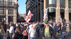Pro-Brexit march and rally in London