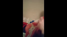 Funny baby laugh emotional