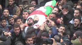 Huge crowds in Gaza for funeral of teenager shot by Israeli forces