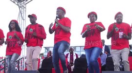 JUlius malema singing Kiss The Boer