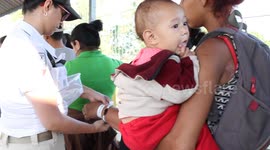 Migrants receive humanitarian visas at Guatemala-Mexico border