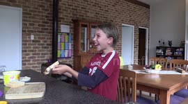 Electrified Vegemite Toast April Fools Day Prank FAIL