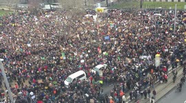 FridaysForFuture Protest in Berlin