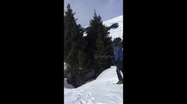 Right ski: I'm out