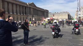 Yellow Vest Protest in Paris